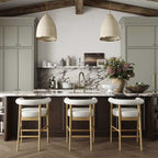 Tabouret de bar Sorrento blanc