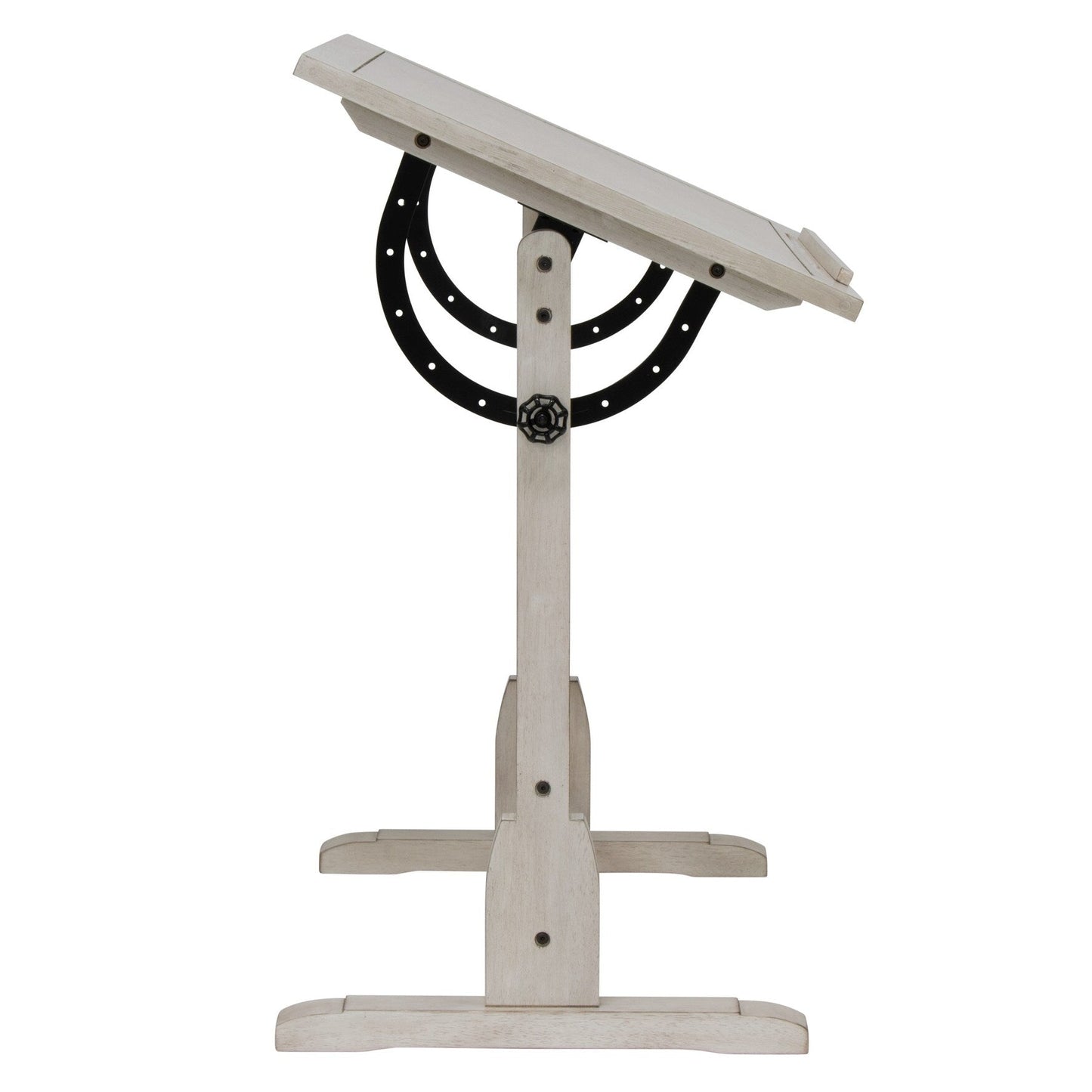 Table à dessin vintage en bois de 36 pouces de Studio Designs avec plateau à angle réglable pour le dessin