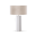 Lampe de table Oasis blanc cassé