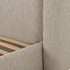 Lit Queen Size Vienna Tan Boucle