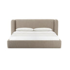 Lit King Size Vienna Tan Boucle
