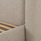 Lit King Size Vienna Tan Boucle