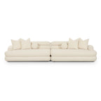 Canapé modulable Niko Cream Boucle