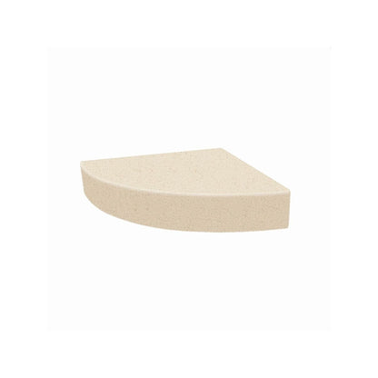 Siège de douche d'angle mural en surface solide Transolid Studio 14 po x 14 po - 14,5 x 14,25 x 3