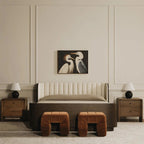 Tabouret Truffa Marron