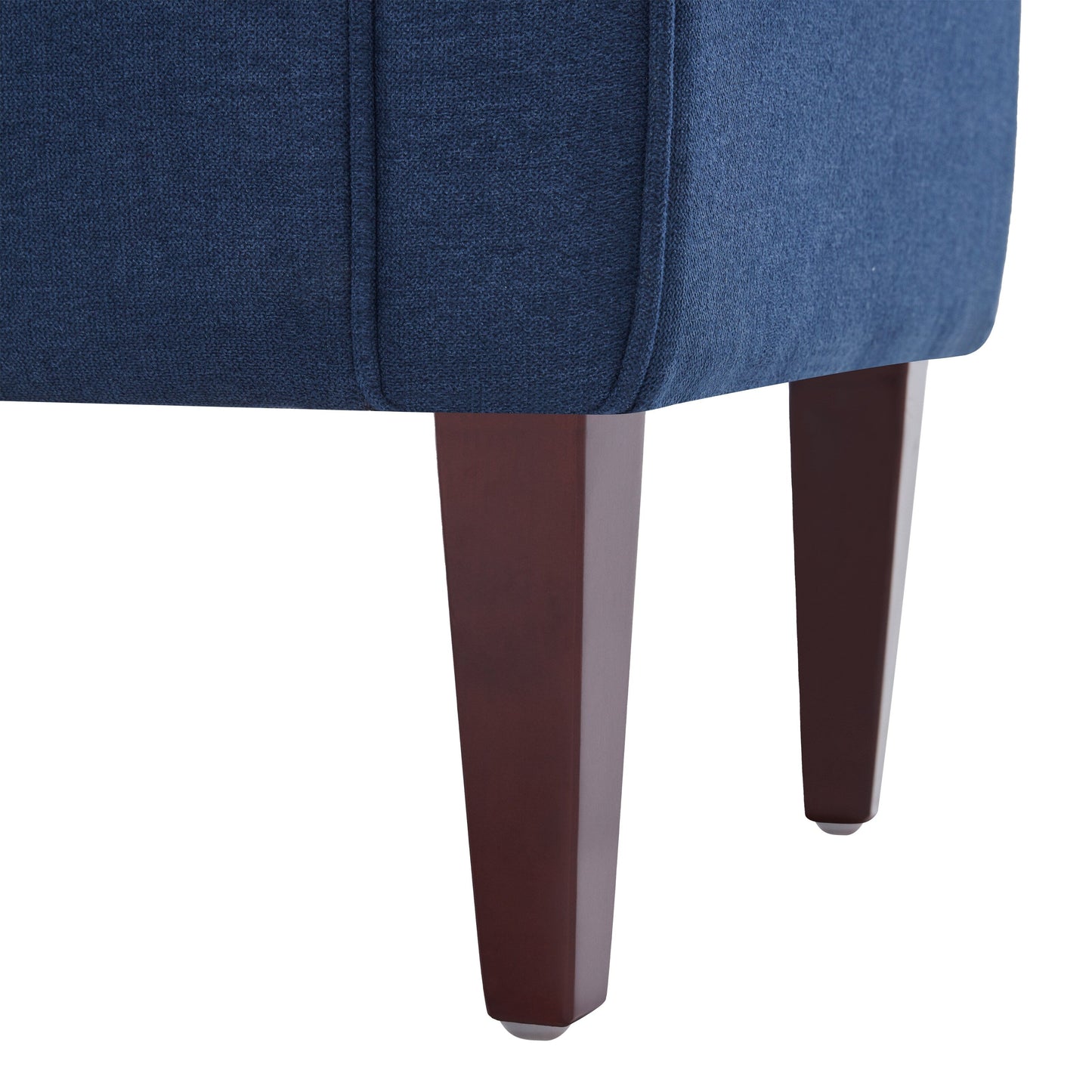 Banc de rangement rembourré, banc d'entrée avec dessus rabattable touffeté, 50,4 pouces