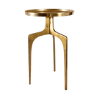 Table d'appoint Vesper dorée