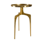 Table d'appoint Vesper dorée