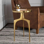 Table d'appoint Vesper dorée