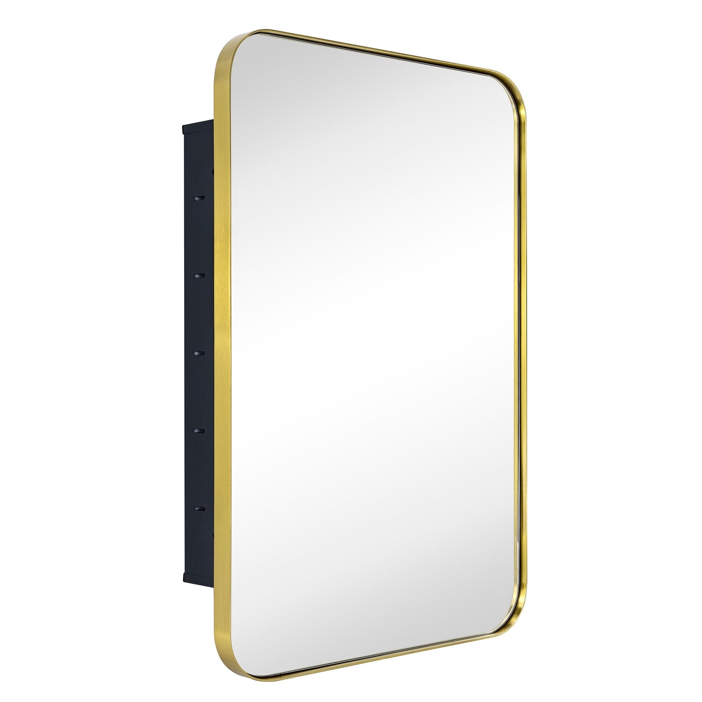 Armoire à pharmacie encastrée TEHOME WH avec miroir et étagères réglables