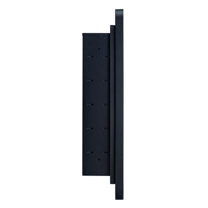 Armoire à pharmacie encastrée TEHOME WH avec miroir et étagères réglables