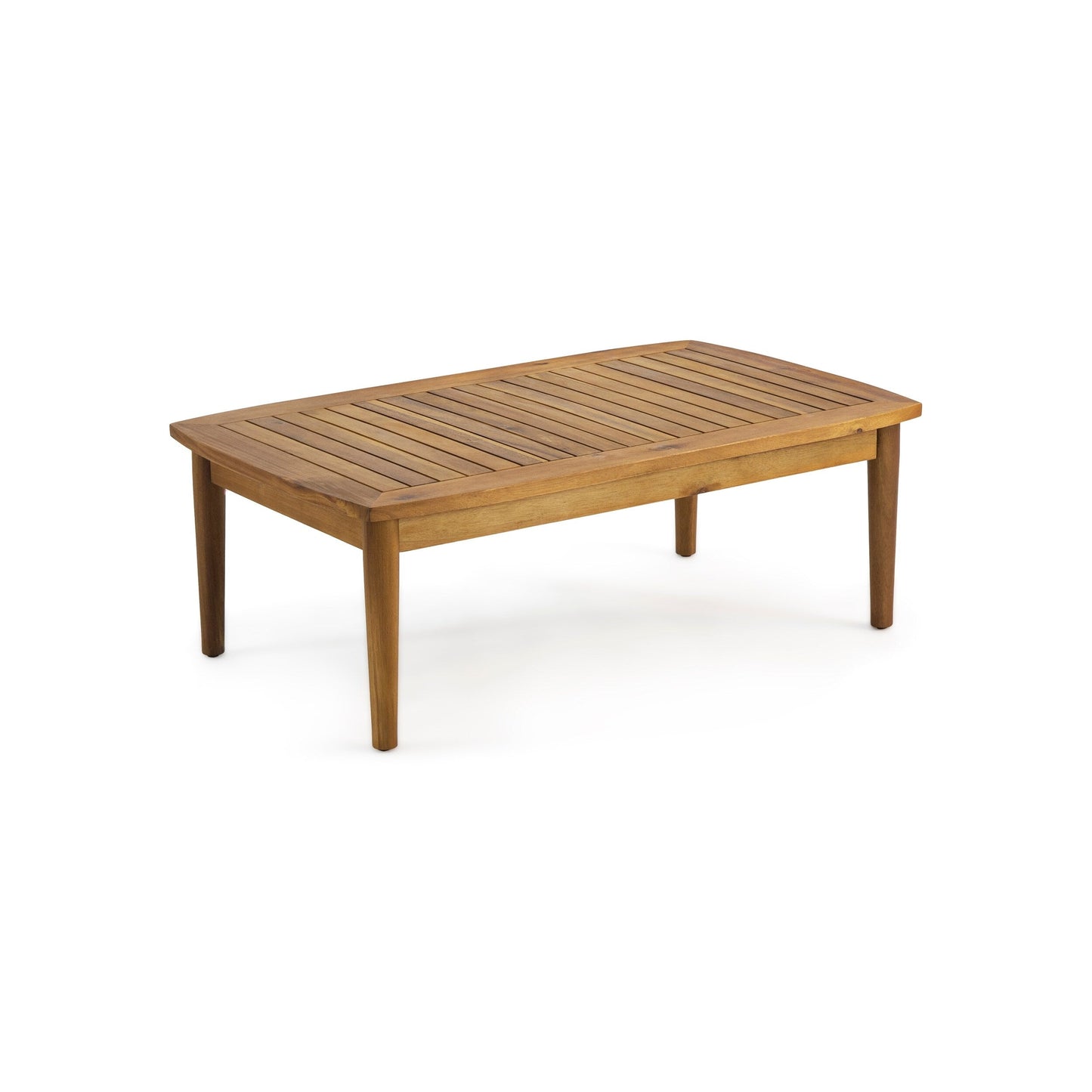 Ensemble de salon de jardin Willowbrook en bois d'acacia 4 places par Christopher Knight Home