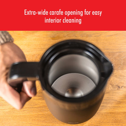 Cafetière filtre ZWILLING Enfinigy avec carafe isotherme 10 tasses, récompensée par le SCA Golden Cup Standard - 2,5 pintes
