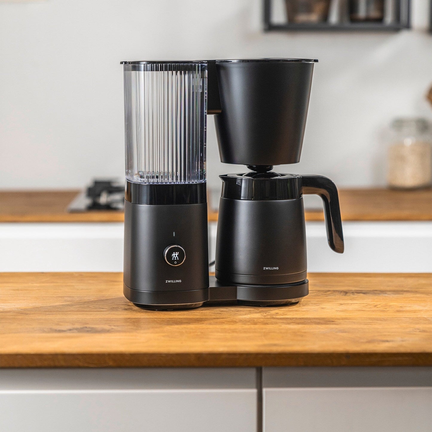 Cafetière filtre ZWILLING Enfinigy avec carafe isotherme 10 tasses, récompensée par le SCA Golden Cup Standard - 2,5 pintes