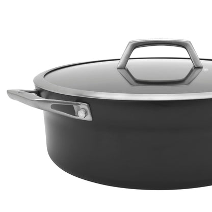 Cocotte antiadhésive en aluminium anodisé dur ZWILLING Motion