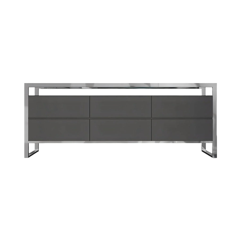 Commode Bari grise