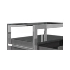 Table de chevet Bari grise