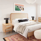 Table de chevet Frost en rotin naturel