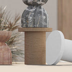 Table d'appoint en microciment Isabella