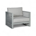 Fauteuil d'extérieur Mallorca gris