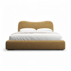 Lit Nido en velours camel