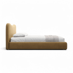 Lit Nido en velours camel