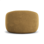 Fauteuil Nido en velours camel | Édition limitée Modani x Kobi Karp