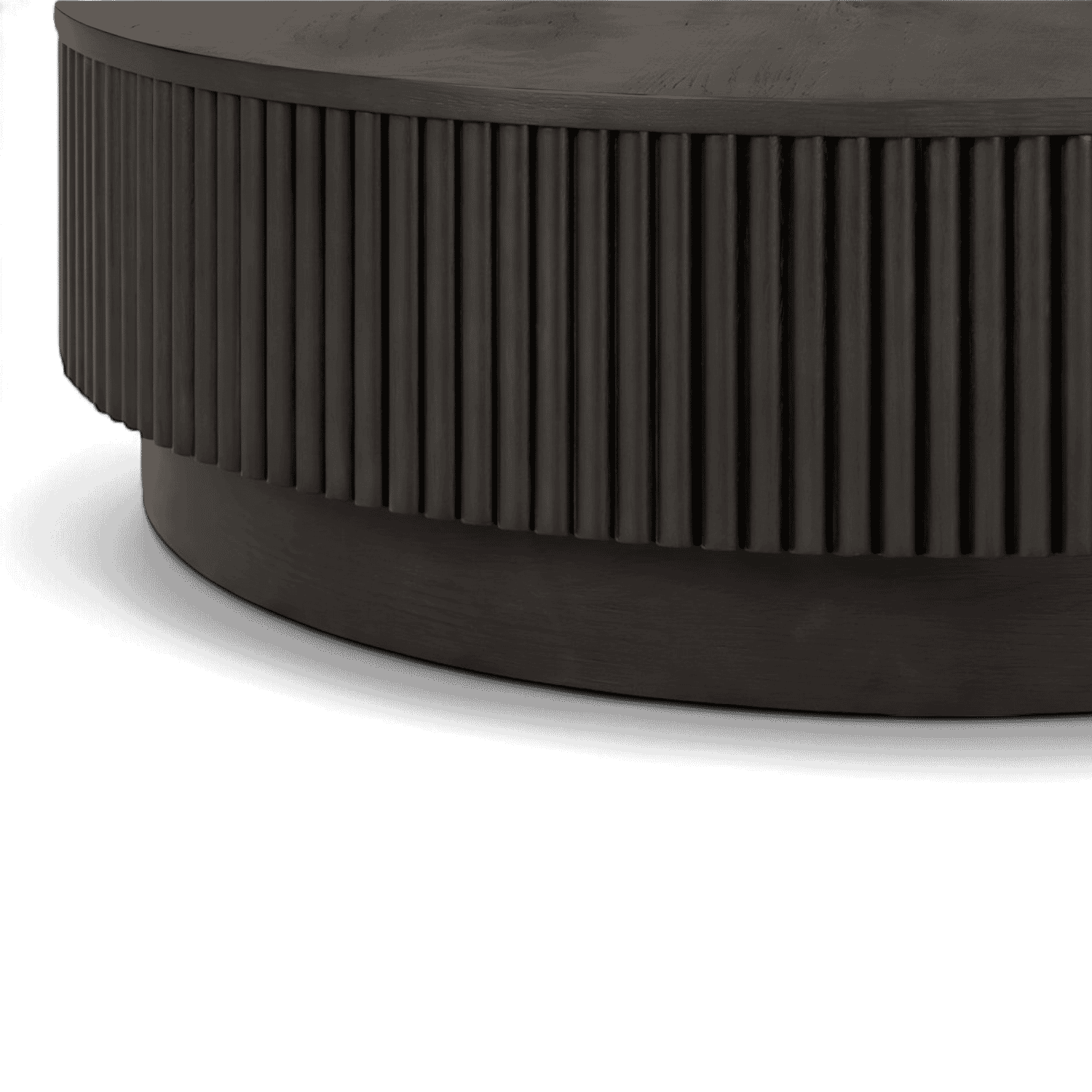 Table basse Oxford en bois noir