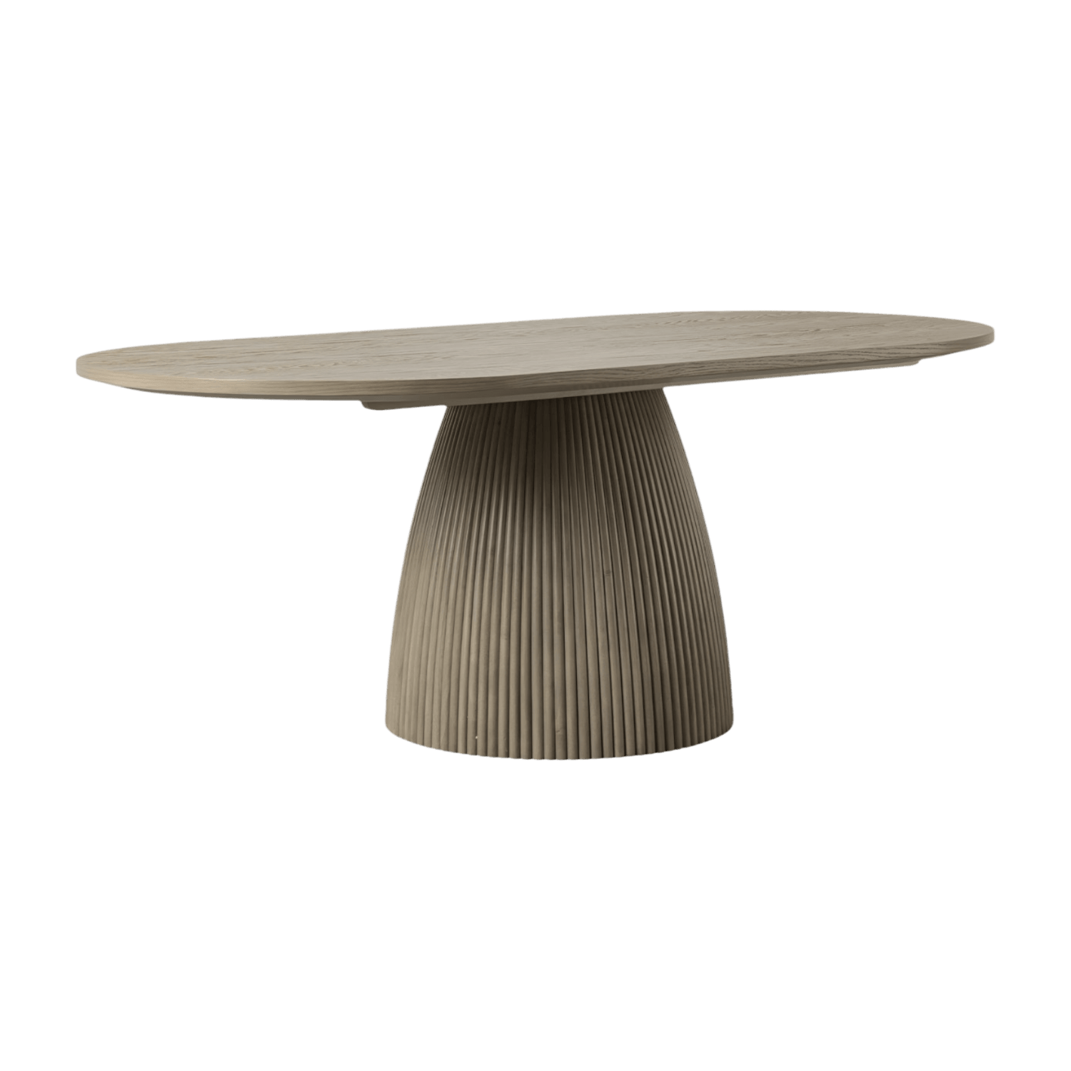 Table à manger rectangulaire Oxford en chêne gris