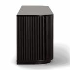 Meuble TV Oxford en bois noir