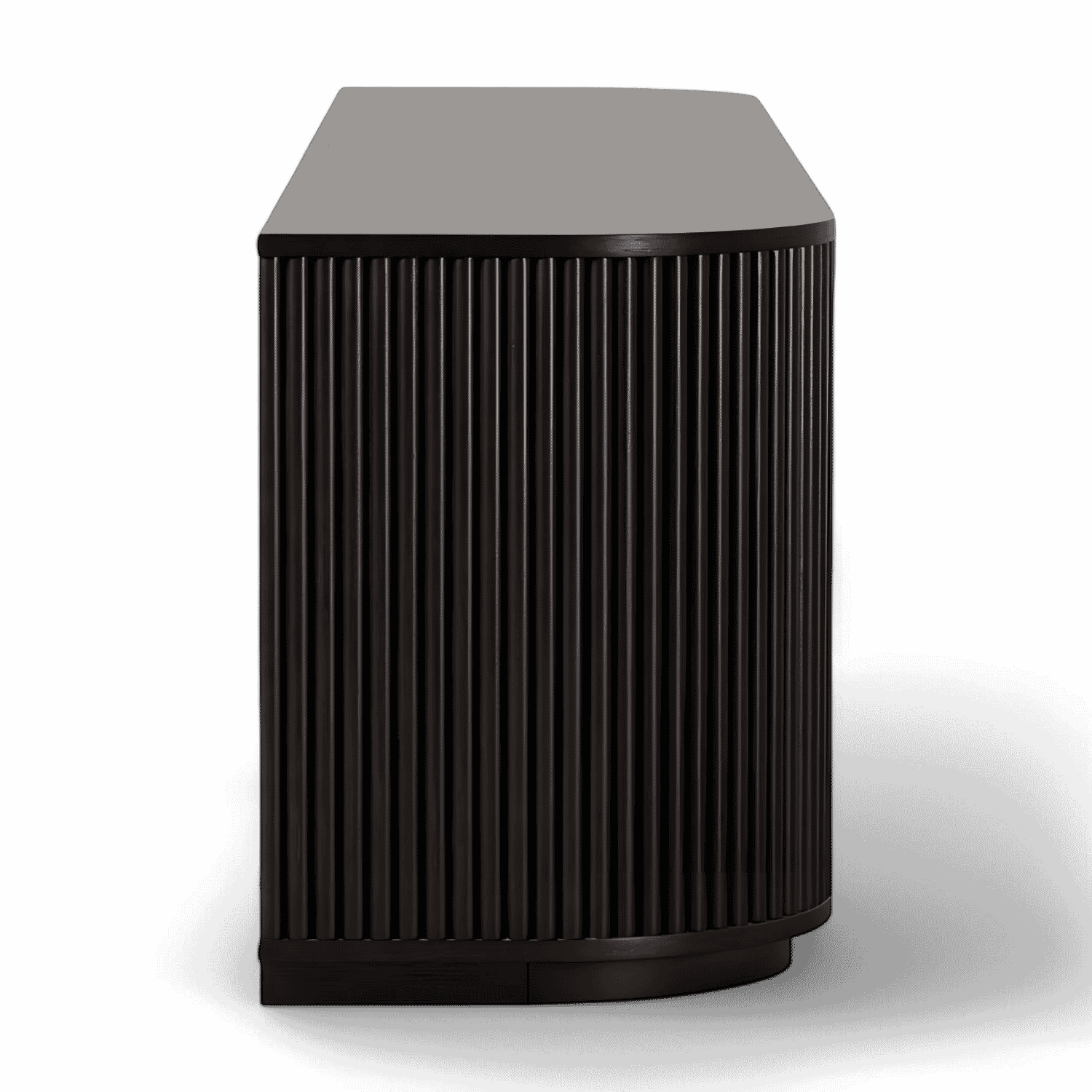 Meuble TV Oxford en bois noir