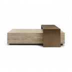 Table basse Roma en travertin