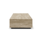 Table basse Roma en travertin