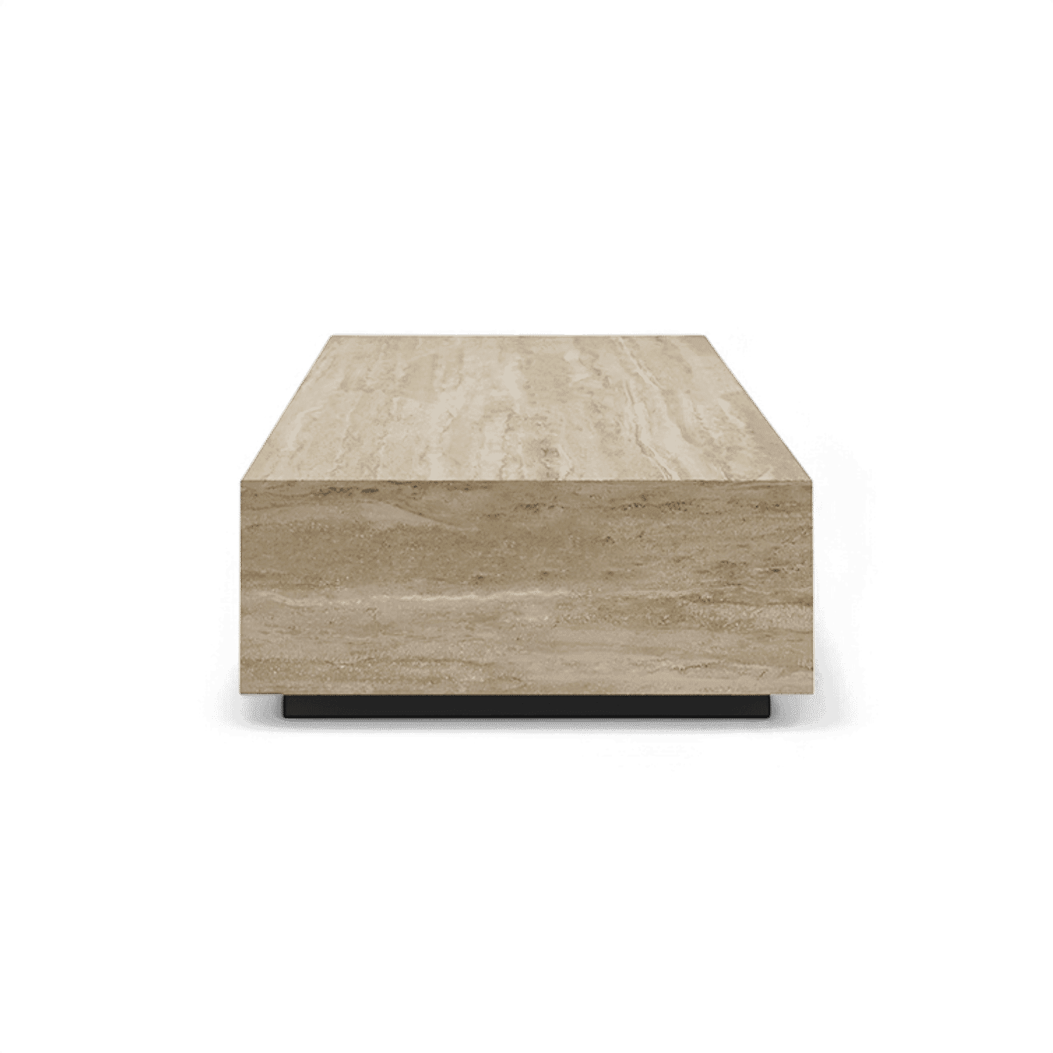 Table basse Roma en travertin