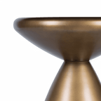 Table d'appoint Sage dorée