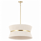Lustre Soleil en laiton
