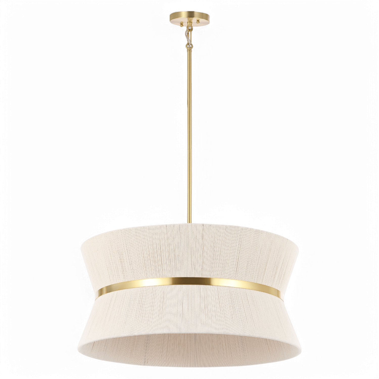 Lustre Soleil en laiton