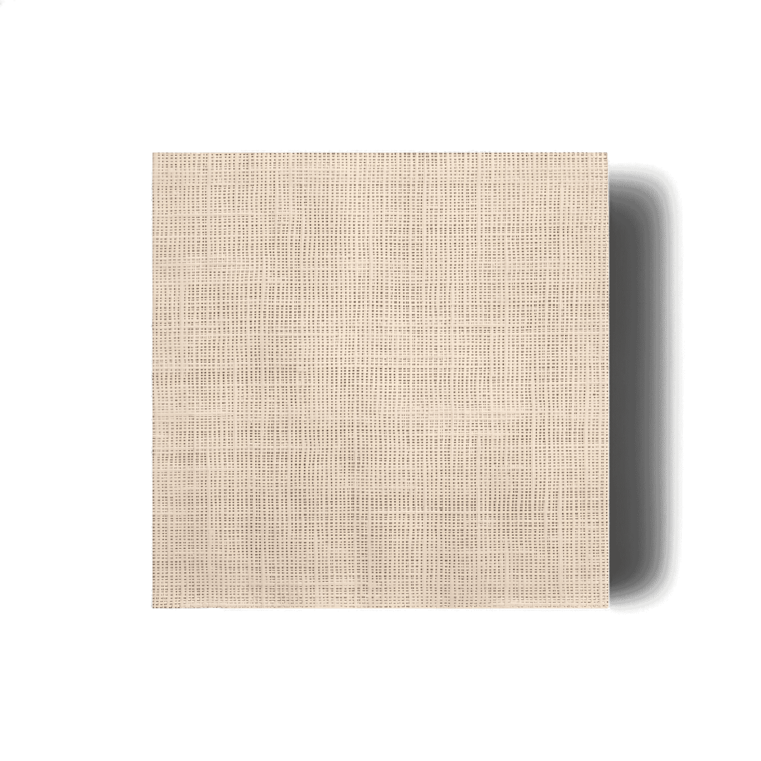 Insert de set de table Couture carré en rotin