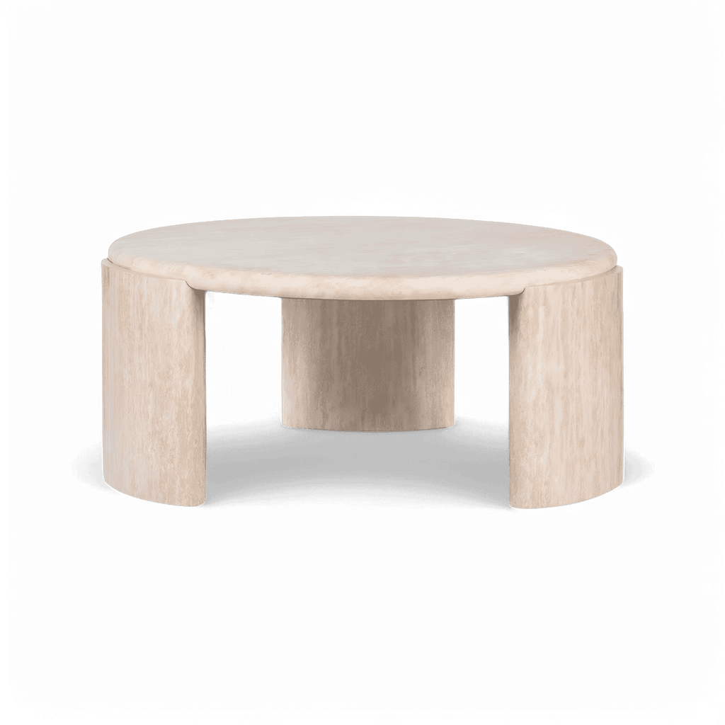 Table basse Terra en travertin