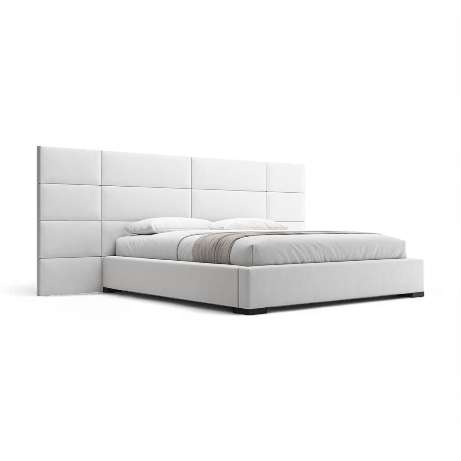 William Bed White