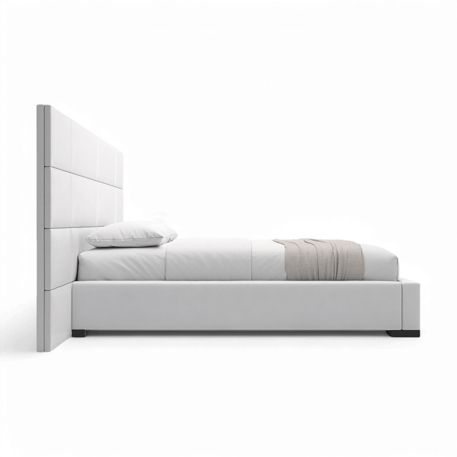William Bed White