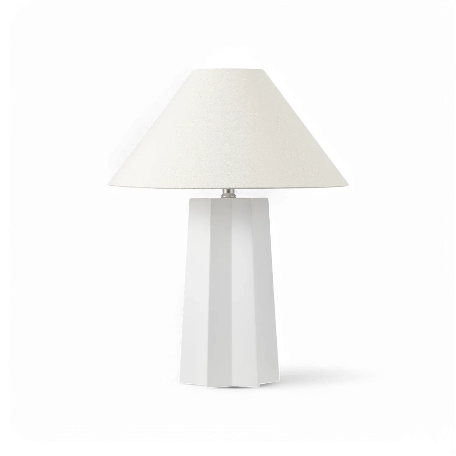 Lampe de table Zephyr blanche