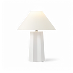 Lampe de table Zephyr blanche