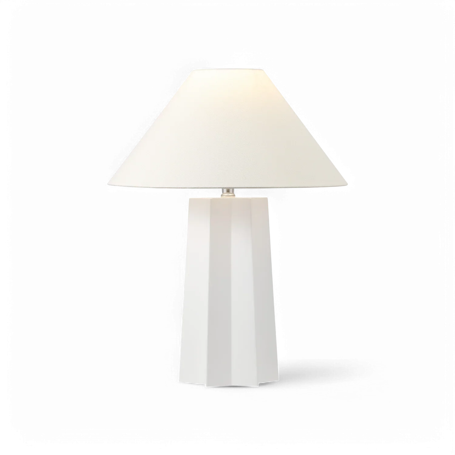 Lampe de table Zephyr blanche